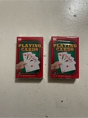Playing Cards Decks - Red Box (Set of 2)